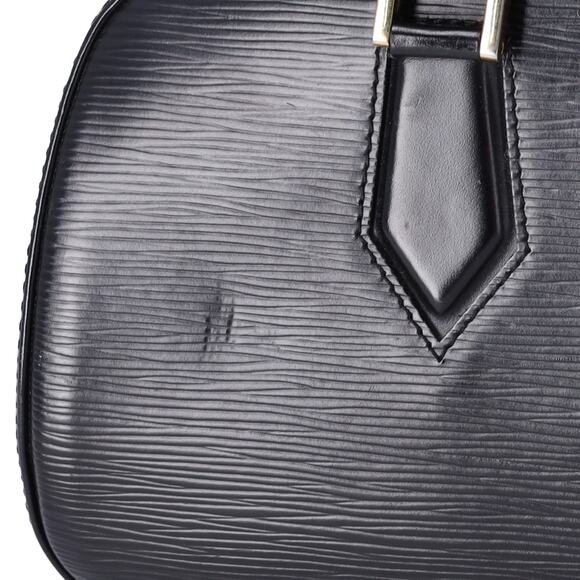 Louis Vuitton Jasmin Epi Handbag M52082 Noir Leather LV Logo - Picture 8 of 9